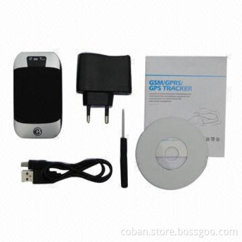 New portable GMS tracker GPS303, internal GPS/GSM antenna, built-in mic for voice monitor